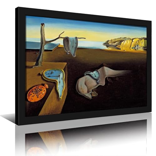 Persistence of Memory – Salvador Dali Gold Frame Poster