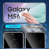 Lutree für Panzerglas für Samsung Galaxy M56 5G Schutzfolie, 2+2 Stück Schutzglas + Kameraschutz Folie, 9H Härte HD Displayschutz Anti- Kratzer Bläschenfrei Displayfolie – Ansicht 4