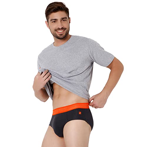 Image of Underjeans Men Cotton Blend Brief