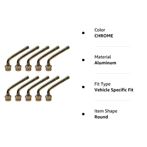Vpro Brand Sold By Globalsourceamz 10 Kits Truck Tire Valve Stems Fits: New Alcoa 22.5 & 24.5 Aluminum Wheels Tr545D #TOP2