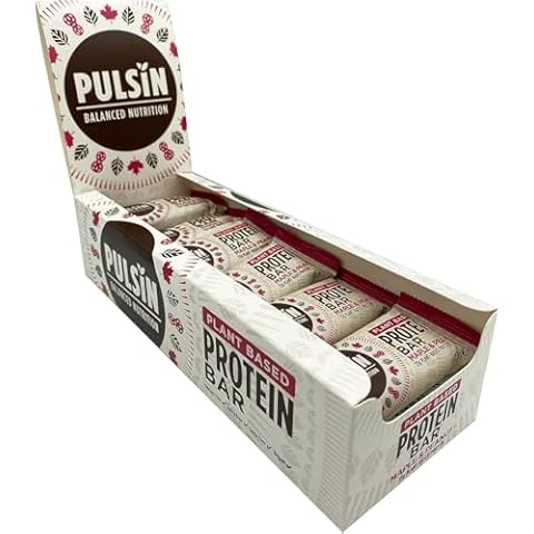Pulsin Maple and Peanut Vegan Protein Bars Cover