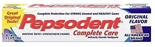 Pepsodent Complete Care Original Flavor 5.5Oz #TOP21