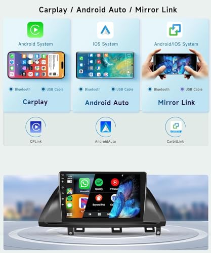 Image of 8 CORE 4G+64G Car Radio Stereo for Honda Odyssey 2005-2010 with Wireless CarPlay /Android Auto, 10.1 Inch 1280 * 720P IPS Touch Screen Android 13 GPS WiFi Bluetooth 32-Band DSP HD Backup Camera