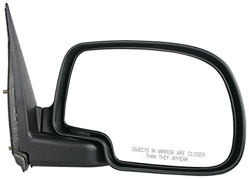 Dorman 955-069 Passenger Side Manual Remote Door Mirror - Folding Compatible with Select Chevrolet / GMC Models Black