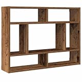 【Design salvaspazio:】 questo pannello da scaffale può essere montato a parete per aggiungere ulteriore spazio di archiviazione. In questo modo, puoi massimizzare lo spazio sul pavimento e mantenere l'area pulita.