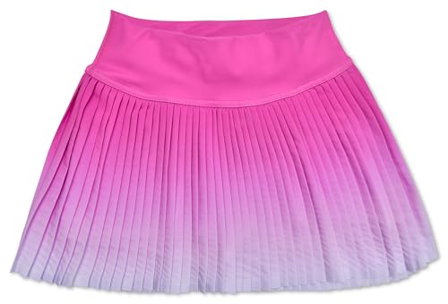 Jupe-short plissée en élasthanne de qualité supérieure pour grande fille active