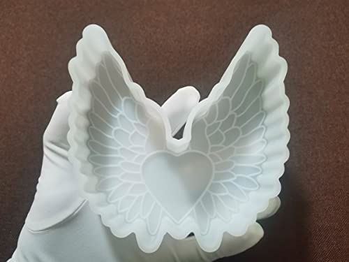 Angel Wings Car Freshie Mold, Candle Making Mold, Epoxy Resin Mold, Soap Mold, Silicone Mold For Aroma Beads Mould-Oven Safe【Upgraded Soft Material】- Xl.size #TOP2