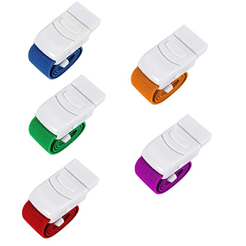 PEPECARE 5Pack Laccio emostatico di Emergenza con Cinturino di Emergenza a sgancio rapido