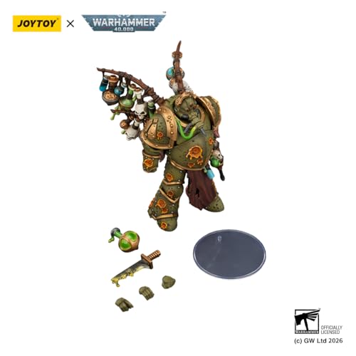 Image of JOYTOY Warhammer 40k Death Guard 2PCS 1 /18 Action Figure