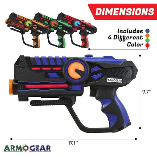 Armogear 2904 Laser Tag Guns Set Of 4 Rechargeable thumb #2