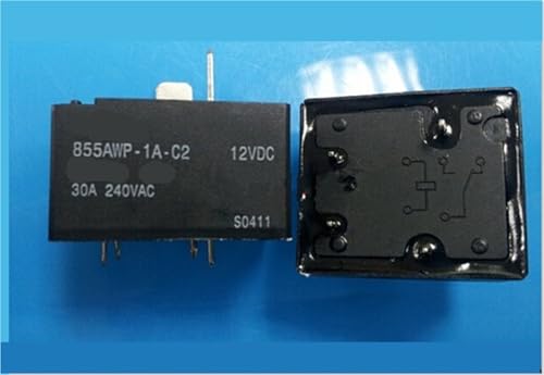 Relais 855AWP-1A DC12V commutateur de puissance 4 broches pour PCB
