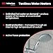 Suburban RV Tankless 42,000 BTU Water Heater - Endless Hot Water Supply, Energy Saving, Digital User Control Center, Designed for Safety, Freeze Protection (ST-42)
