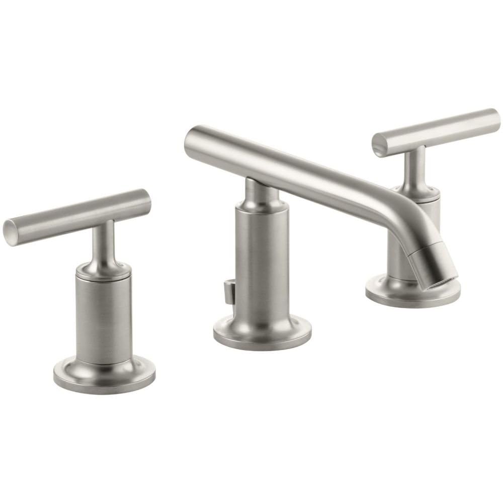purin☆ KOHLER K-14410-4-BN Purist® Widespread Bathroom Sink Faucet, Low