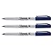 Sharpie ultra fine point permanent markers Navy blue color / 3 Pcs. of Set