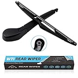 WTI New Replacement Accessories Parts Rear Windshield Wiper Kits Set Arm Blade Compatible With Ford 2012-2015 Focus Hatchback 5 Door Fit CV6Z17526C