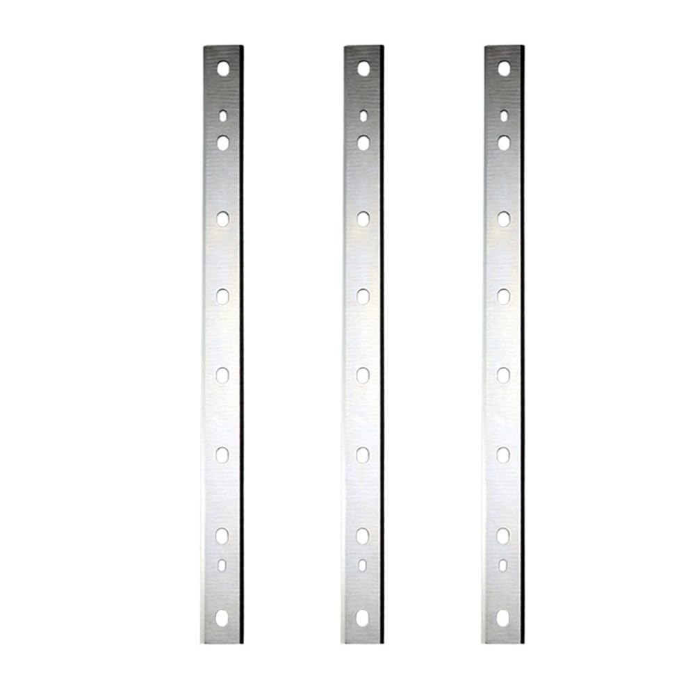 Cuchillas de repuesto M2 HSS for cepilladora, cuchillas de cepilladora de doble cara for carpintería, herramientas de corte de madera, 3 piezas