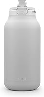 Ello Hydra 64oz Vacuum Insulated Stainless Steel Water Jug - Leak-Proof Straw Lid, 40+ Hour Cold Retention, Easy Carry Handle