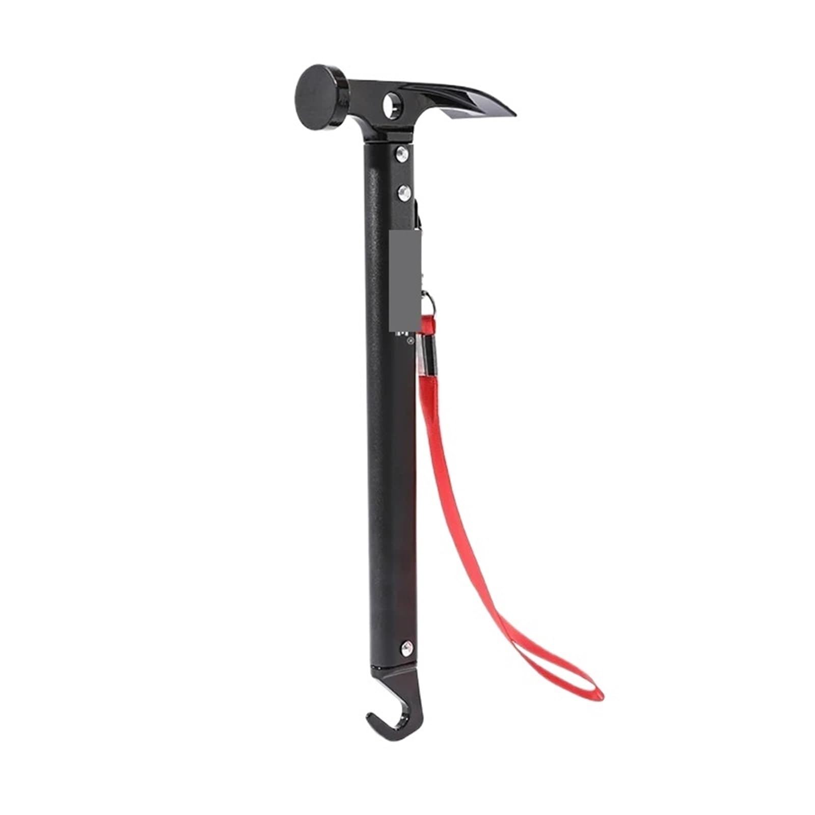 Dcuipg Black Outdoor Survival Tool Camping Multifunctional Hammer For Tent Pegs