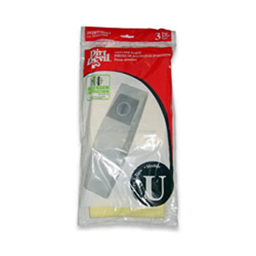 Dirt Devil Type U Microfresh Vacuum Bags 3920750001 (9 Pk)