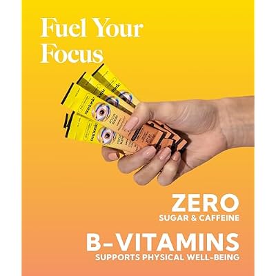 Neutonic Nootropic Focus Blend Powder | Peach Mango 16 Sticks | Caffeine Free, Zero Sugar | Support Memory, Mental Clarity, Cognitive Function | Boost Focus, Energy, Brain Health