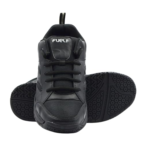 Image of FUEL Men's Running Shoes | Lightweight EVA Cushioned Sports Shoes for Running, Gym & Walking | Breathable Mesh, Non-Marking Sole | All Day Comfort Sneakers for Men