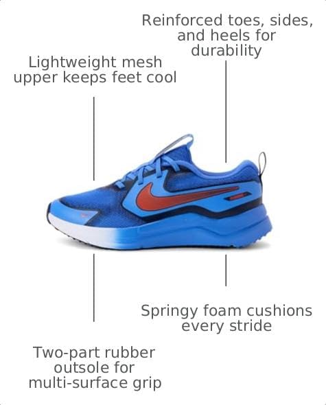 Nike Unisex Kids' Cosmic Runner Running Shoes - Boys Girls Toddlers & Baby Sneakers thumbnail