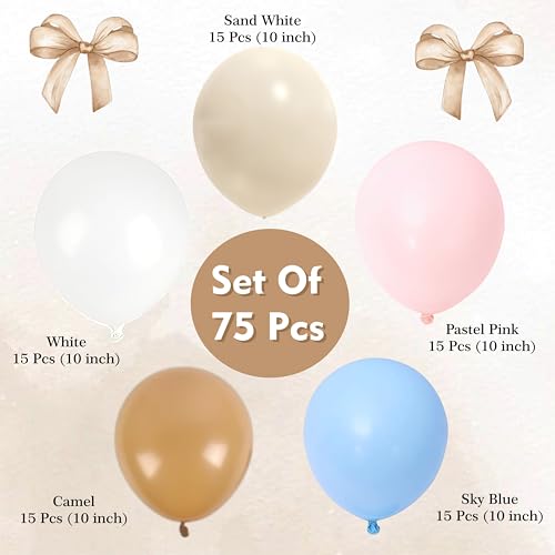 Image of Balloon Garland Kit, Party Decoration Set (Sky blue)