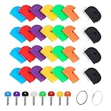 🎁【Kit Completo con Cordino Resistente per Portachiavi】Ogni set include multiple copri-chiavi in diversi colori vivaci e un cordino robusto e durevole. Crea un set personalizzato e coordinato per le tue chiavi, rendendole facili da trovare e da trasportare, sia attaccate a un portachiavi che tenute separatamente.