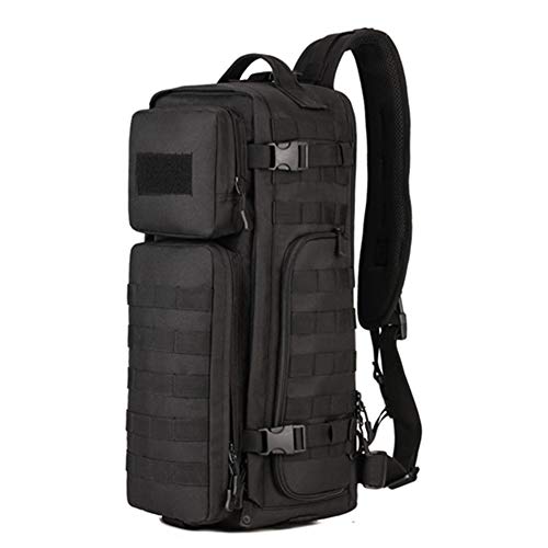 FR&RF Outdoor Berg taktischer Rucksack Chest Sling Rucksack Multifunktions Molle Militärbeutel Mann Schultertasche,4 Cover