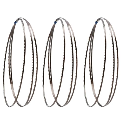 3pcs 6 TPI X 3/8'' Width Band Saw Blade, Length 1790 1511 1425 1400 1712 1575 1750mm Band Sawblade, Band Saw Blade For Cut(1425x9.5mm)