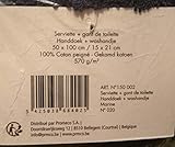  Jean-Louise Scherrer Handtuch + Waschlappen 50x100cm Marine 570g/m²