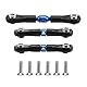 Veciado 3 Lenkstange Servostange für TT-02 TT-02T TT02 TT02T 1/10 RC Auto Upgrade Teile ZubehöR,Blau