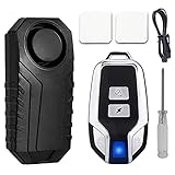 113db Sicherheitsalarm Einmal ausgelöst, wird super laute Stimme eine große Abschreckung sein.Halten Sie Ihr Fahrrad, E-Bike, Roller, Motorrad und mehr sicher mit diesem Alarm.