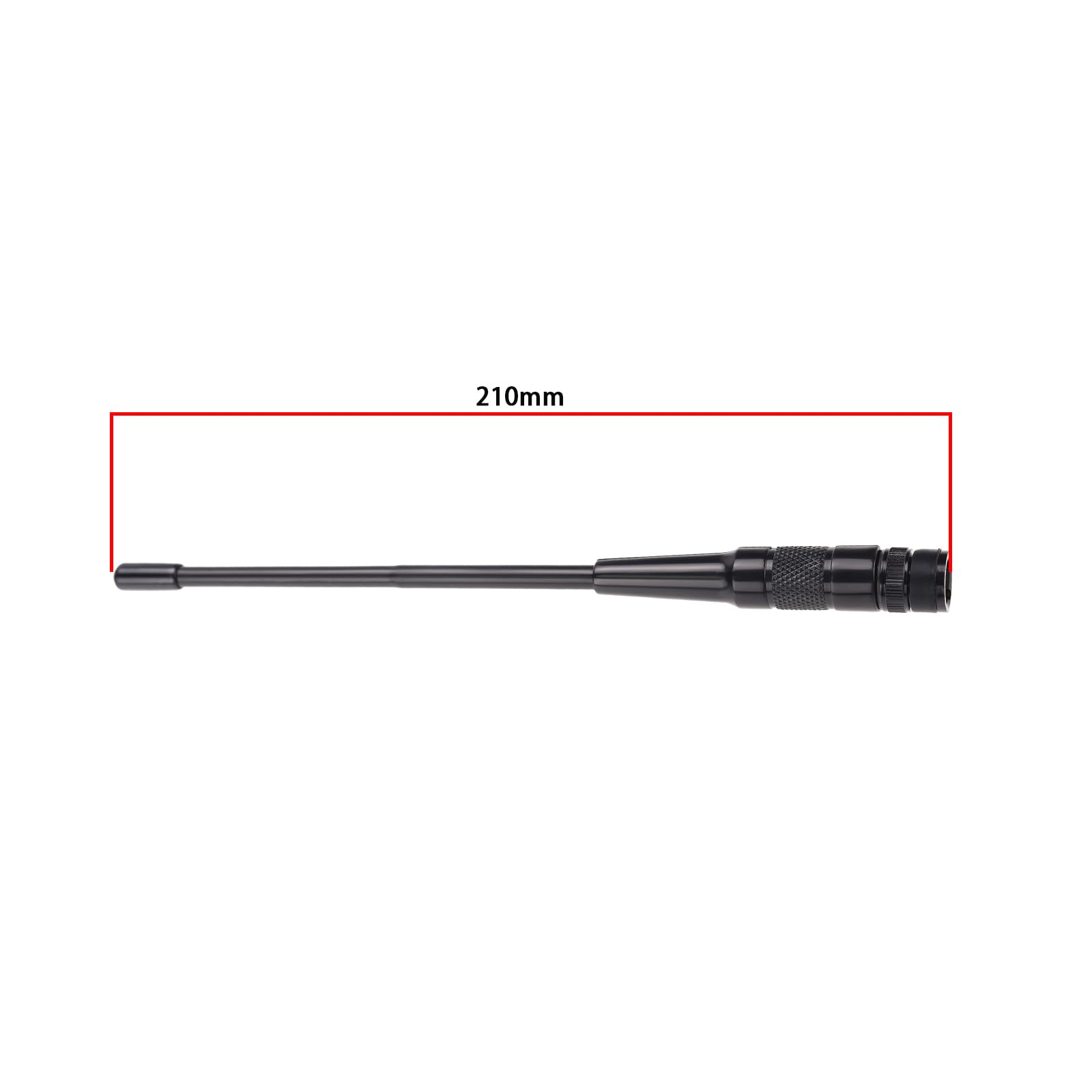 SG Store Black Walkie Talkie Antenna 144/430 MHz Dual-Band High Gain Handheld BNC Antenna Compatible with ICOM V8 V80 V80E V82 V85 F3S HT-66 VHF/UHF Radio 21cm - Image 4
