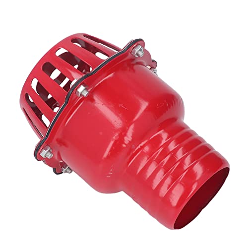 Filtre de pompe à eau universel lvifloae 4 pouces, clapet anti-retour fond puits, soupape de fond pompe puird moteur à essence, crépine en alliage d'aluminium durable