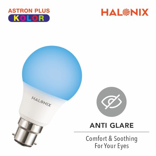 Image of HALONIX LED BULB ASTRON PLUS 9W B22 BLUE PACK 2