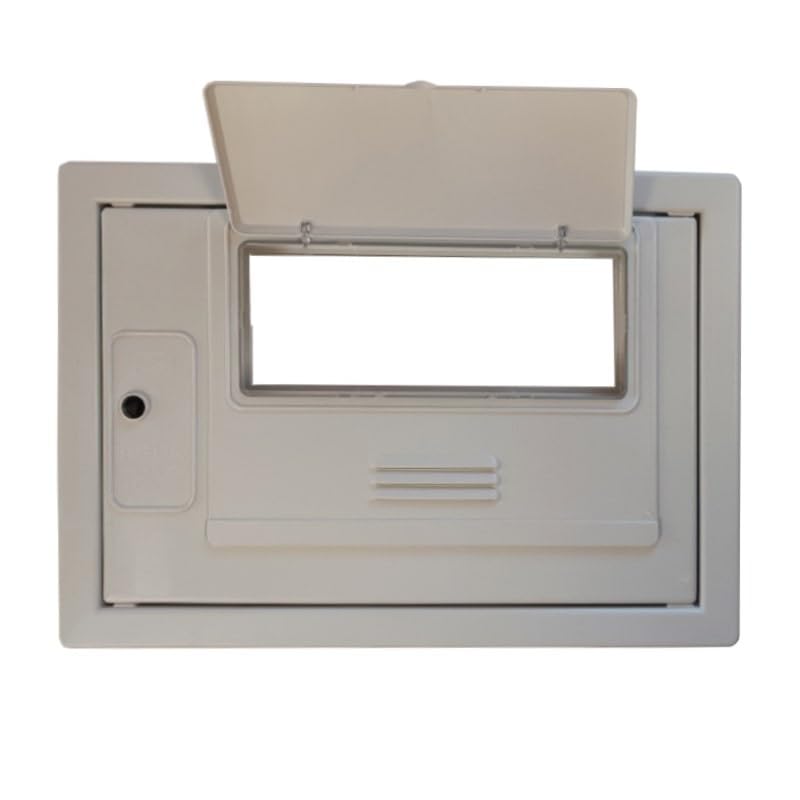 Riegopro Armario Contador pequeño con ventana. Ideal para la instalación de contadores de agua o para colocación de programadores de riego.