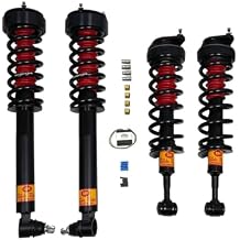 Strutmasters Air Suspension Conversion Kit compatible with Mercedes-Benz SL500 2003-2006 4 Wheel Hydraulic Suspension Conversion Kit With Light Fix MX14FM
