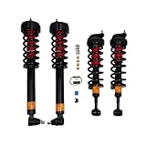 Strutmasters Air Suspension Conversion Kit compatible with Mercedes-Benz SL500 2003-2006 4 Wheel Hydraulic Suspension Conversion Kit With Light Fix (MX14FM)