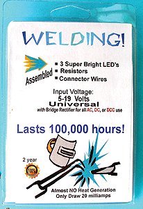 Evan Designs U5W Simulated Models Welding kit 5mm Dia LED