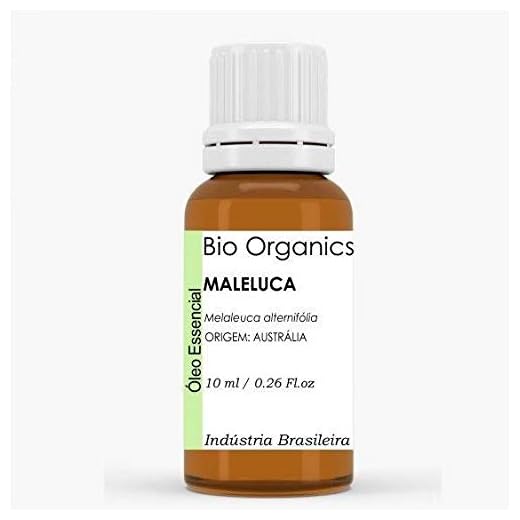 Óleo Essencial de Melaleuca (Tea Tree) 10ml - Bio Organics Brasil