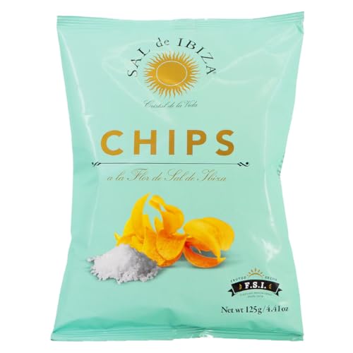 Image of Sal de Ibiza Fleur de Sel Potato Chips - 4.4 oz Bags (1-Pack)