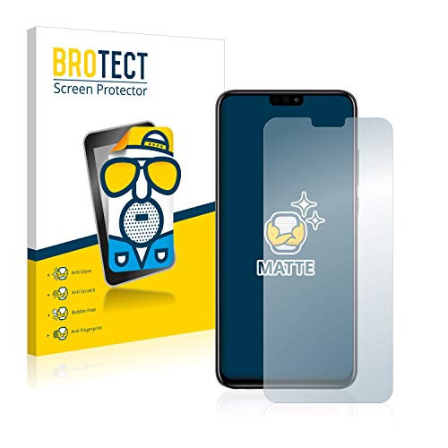 BROTECT Protector Pantalla Anti-Reflejos Compatible con Honor 8X (2 Unidades) Película Mate Anti-Huellas