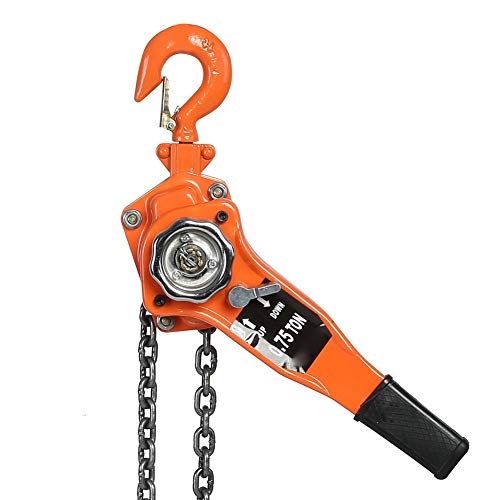 Polipasto de cadena, 3 m, herramientas de elevación manual, polea de trinquete, palanca...