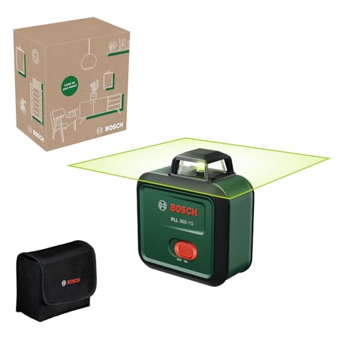 Grande precisione: la tecnologia laser Bosch offre risultati precisi con una precisione di ±0,4 mm/m e un raggio d'azione di 30 m di diametro.