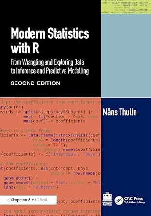 Modern Statistics with R: From Wrangling and Exploring Data to Inference and Predictive Modelling 2nd Edition book cover