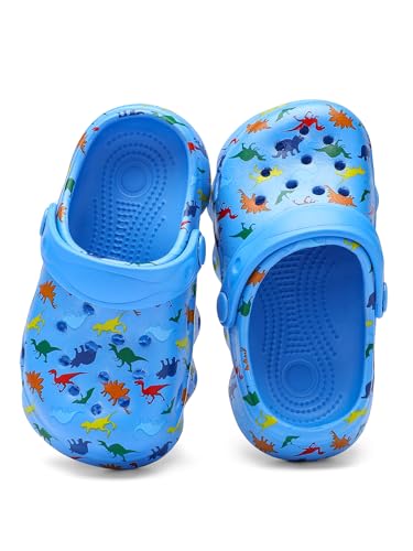 Image of Girls' Clogs for Toddlers & Kids Lightweight Garden Shoes Breathable Slip-on Slides Sandals Slippers Children's Beach Water Shoes