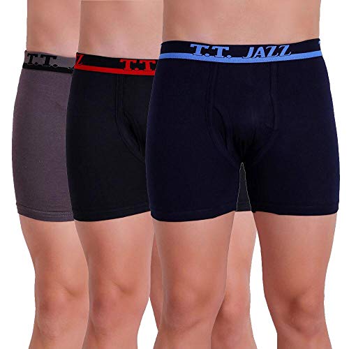 Image of T.T. Men Jazz Top Elastic Trunk Pack of 3