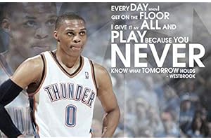 Russel Westbrook Basketball Player Poster