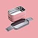 Dabeigouzfanhh Bento Box. Biwalent Lunch Box z sztućce 304 Stal nierdzewna Przejście szczelne Container Kitch Bento Box School Kitchen (Color : Pink)